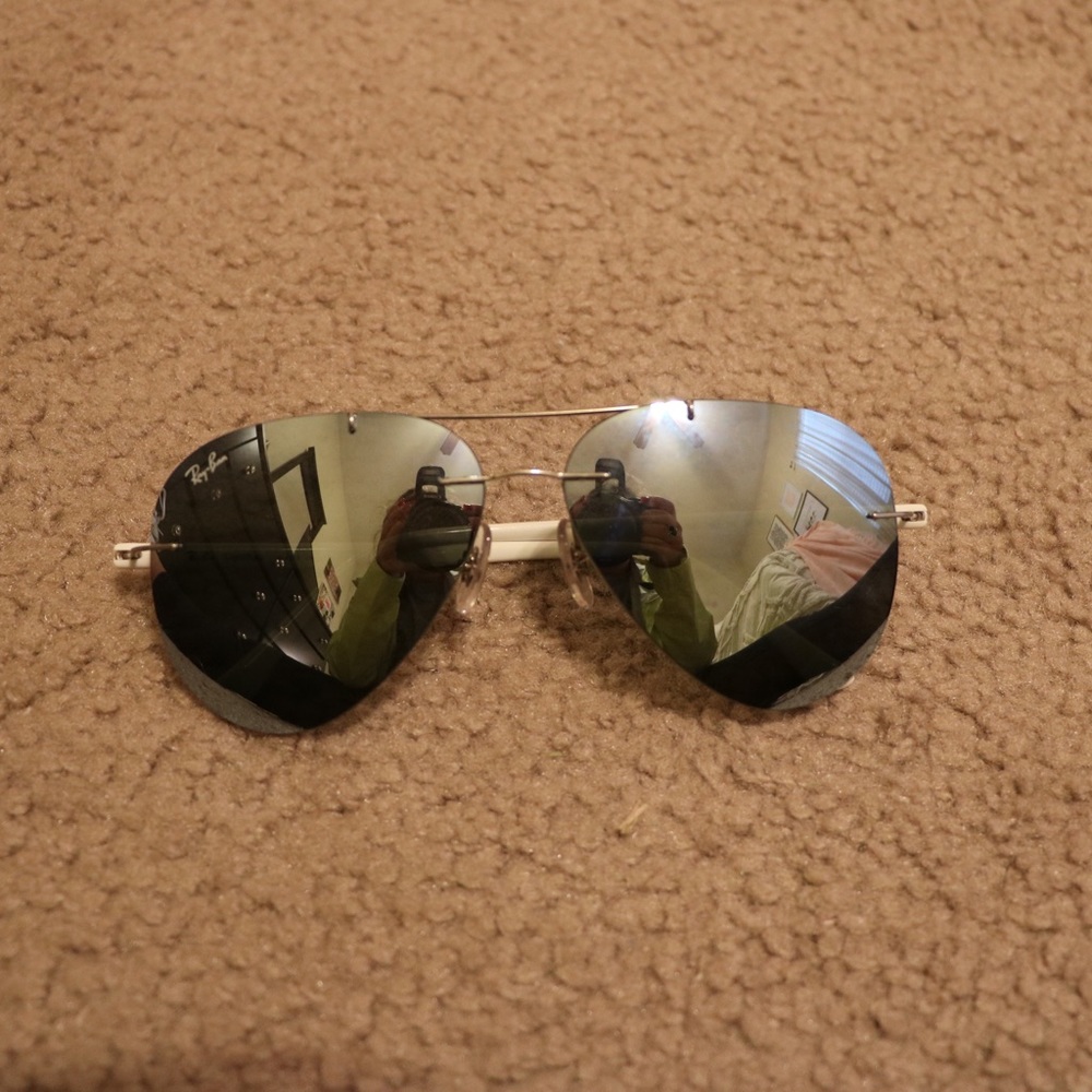 Ray Bans Mirrored Glasses